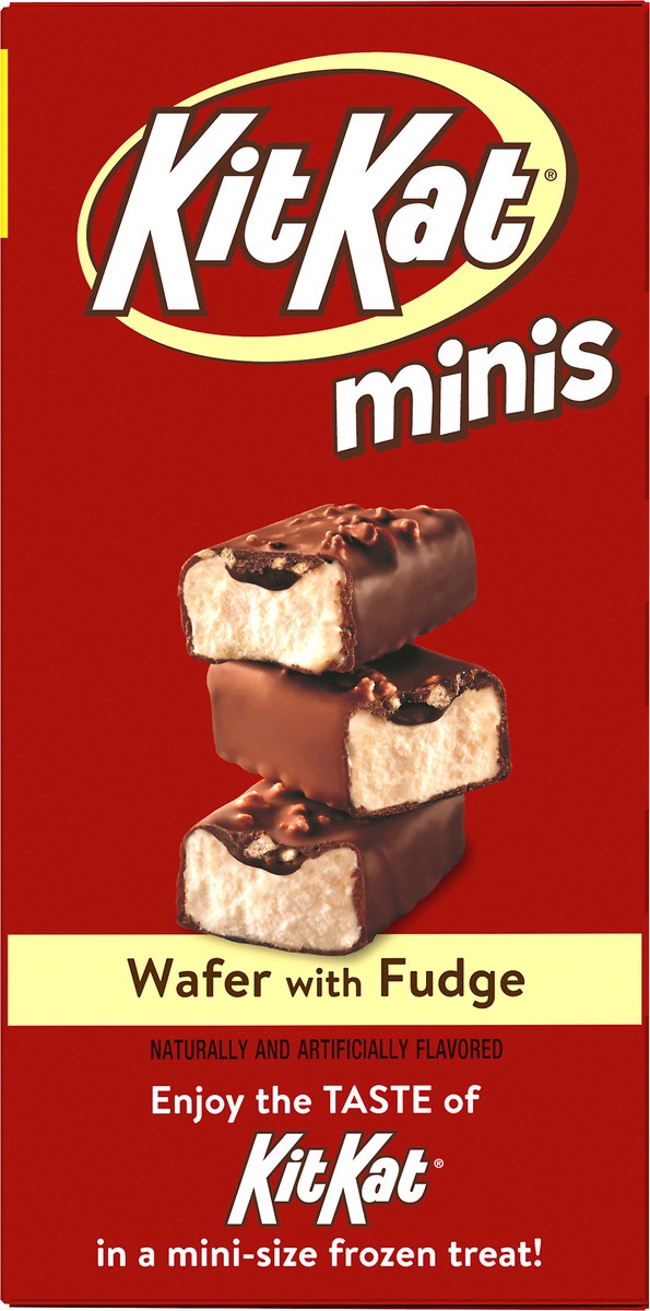 slide 9 of 10, KIT KAT Kit Kat Minis Wafer With Fudge, 12 Count, 12 ct