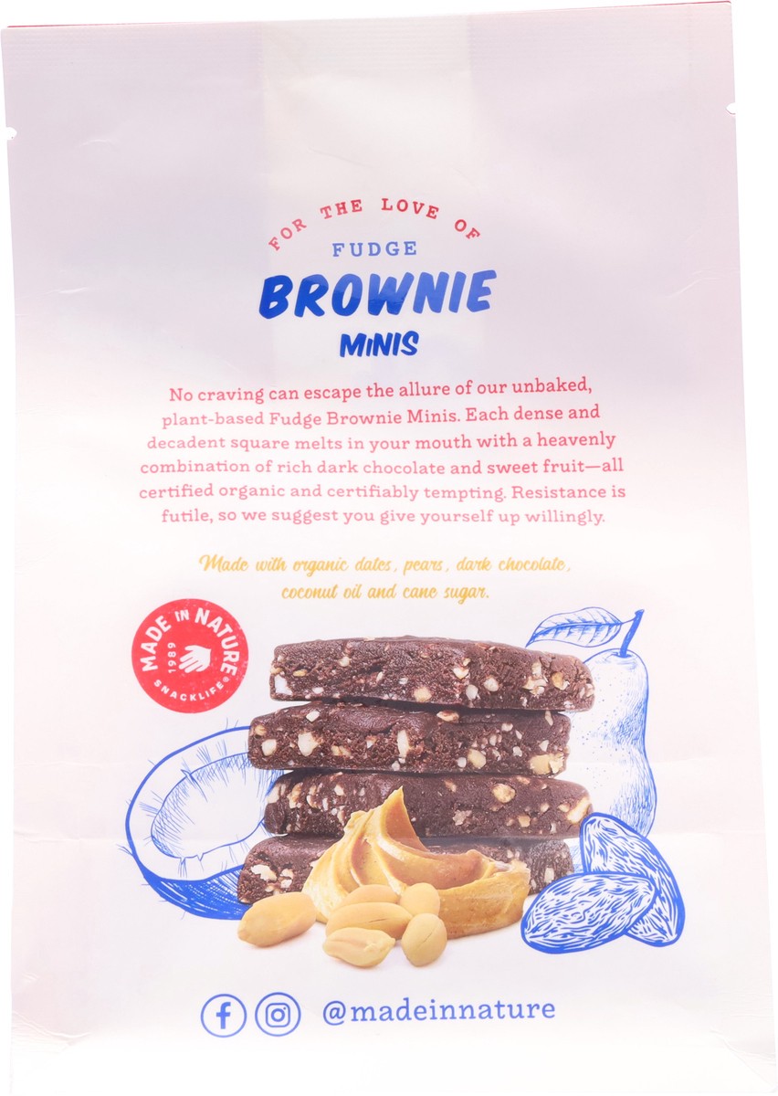 slide 3 of 13, Made In Nature Brownie Minis Pnut Btter, 5.92 oz