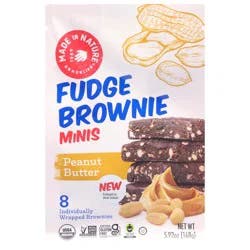Made In Nature Brownie Minis Pnut Btter