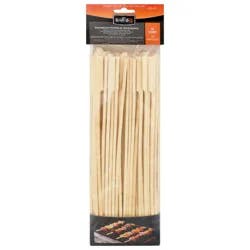 Mr. Bar-B-Q Flat Bamboo Skewers With Handle