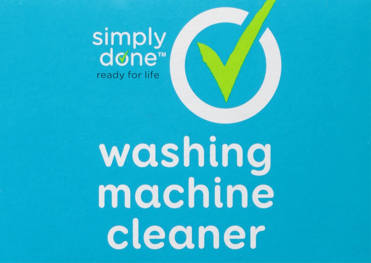 slide 13 of 14, Simply Done Washing Machine Cleaner, 3 ct