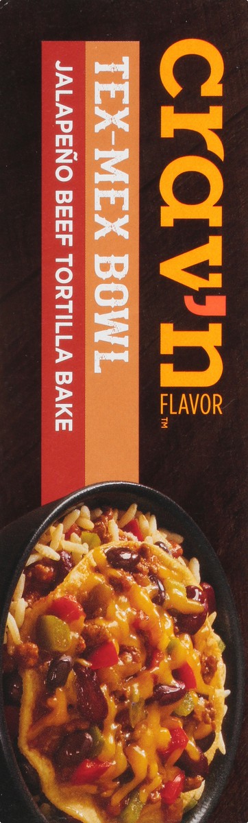 slide 4 of 10, Crav'n Flavor Jalapeno Beef Tortilla Tex-Mex Bowl, 10 oz