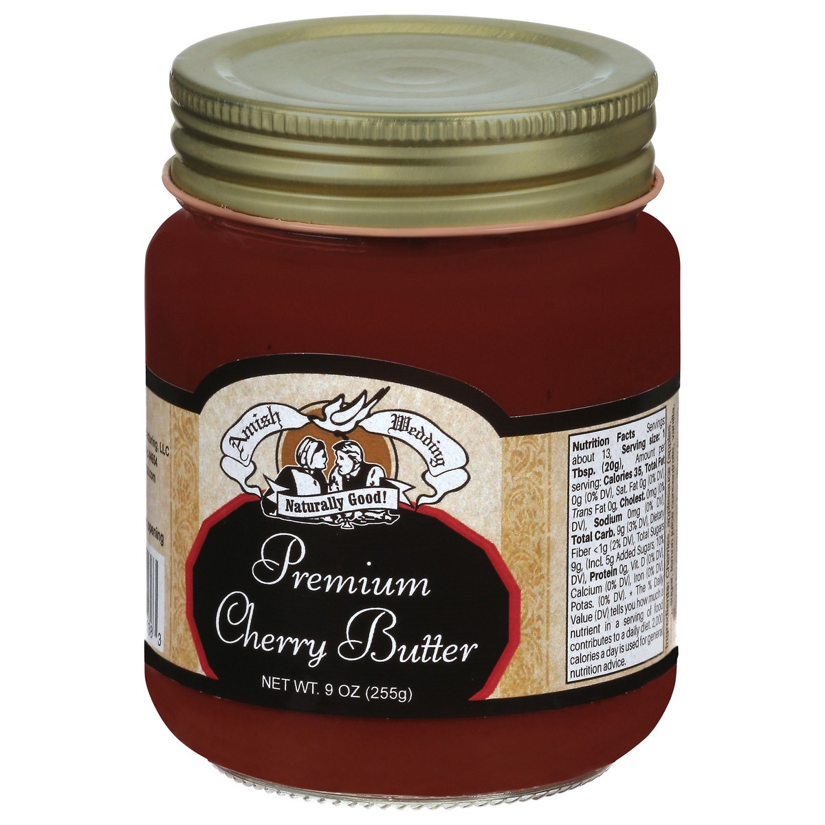 slide 3 of 14, Amish Wedding Premium Cherry Butter 9 oz, 9 oz