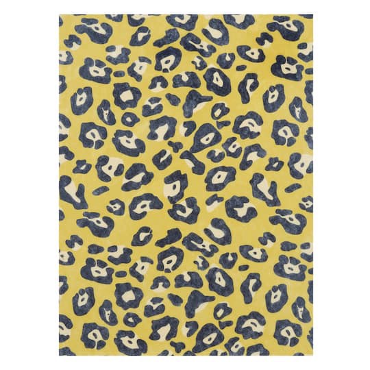 slide 1 of 2, 9" X 12" Leopard Felt By Creatology, 9 in x 12 in