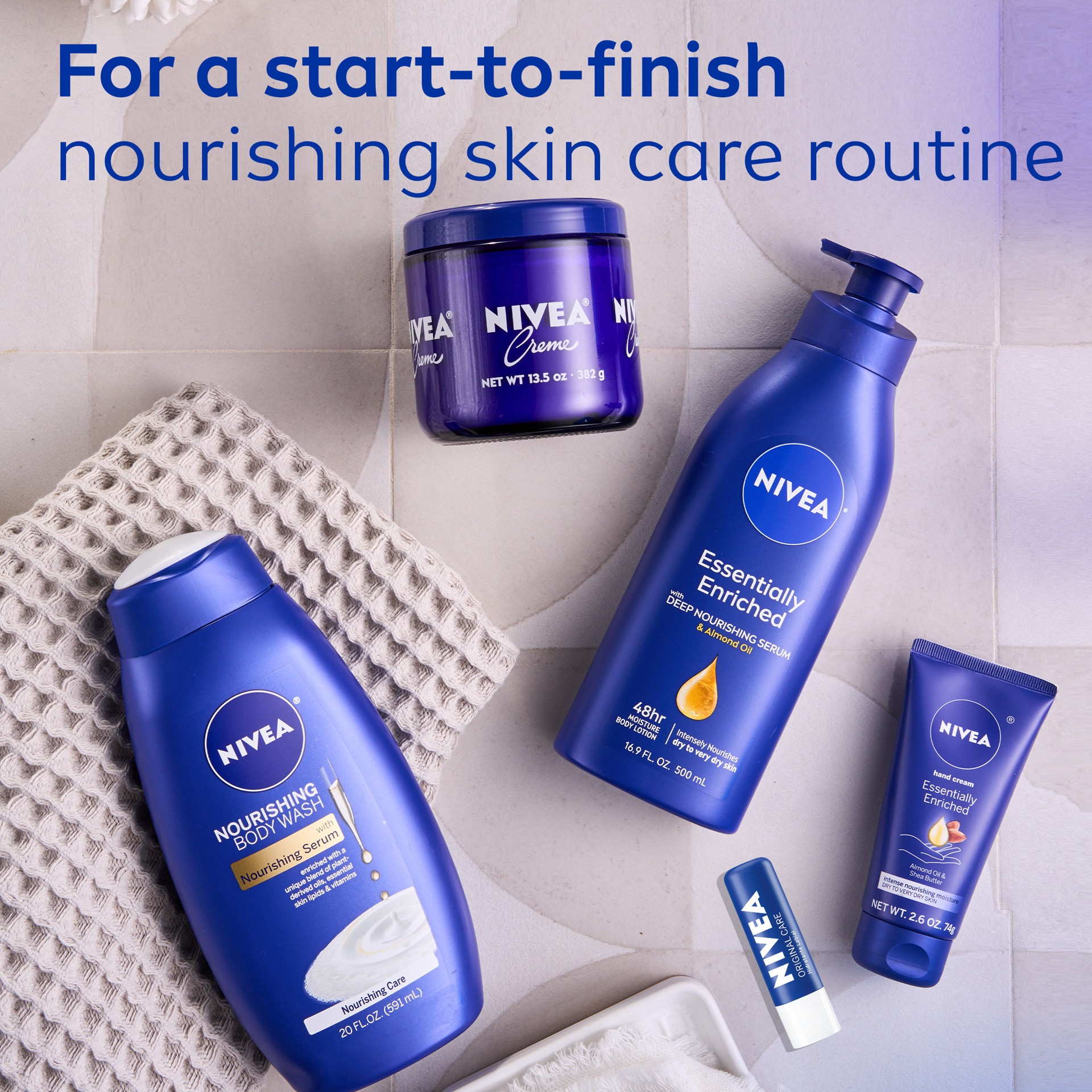 slide 9 of 10, Nivea Essentially Enriched Body Lotion 6.8 fl. oz. Bottle, 6.8 fl oz