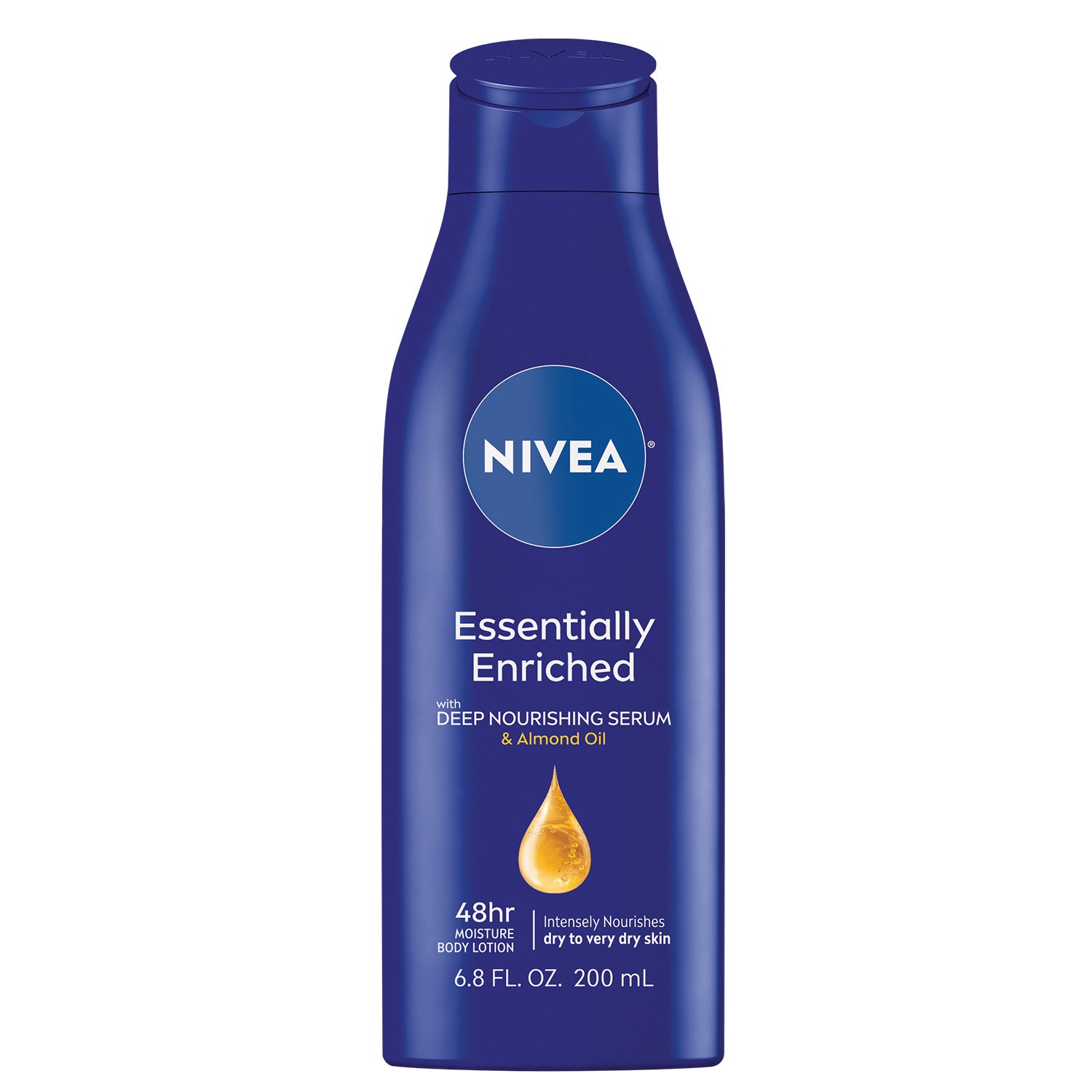 slide 1 of 10, Nivea Essentially Enriched Body Lotion 6.8 fl. oz. Bottle, 6.8 fl oz