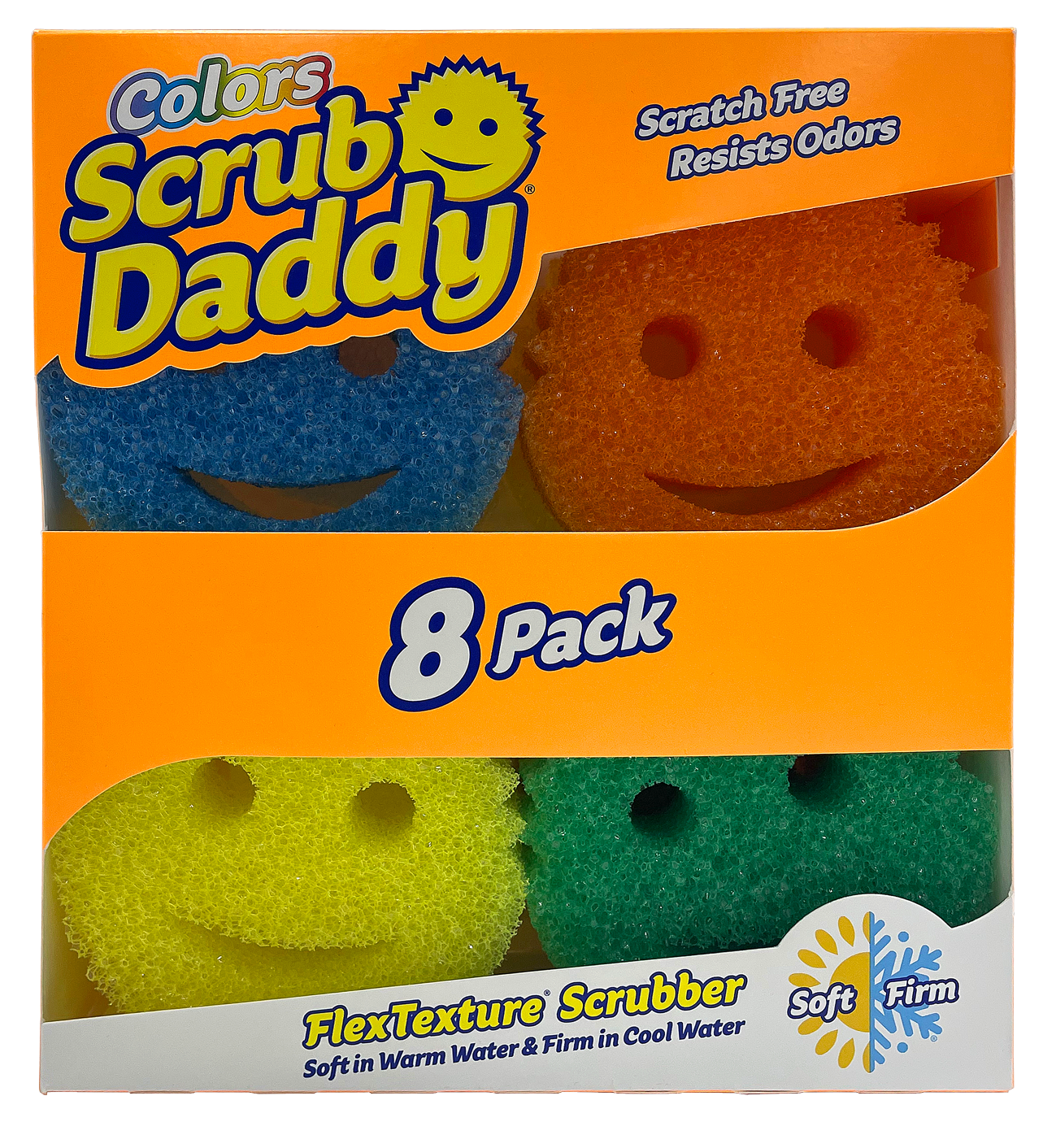 Scrub Daddy UK - SAVE a huge 40% on this Scrub Daddy bundle on  @packingsorted until midnight on Sunday 👏 6 Scrub Daddy Colors and 2 Scrub  Mommies for only £16.99 instead