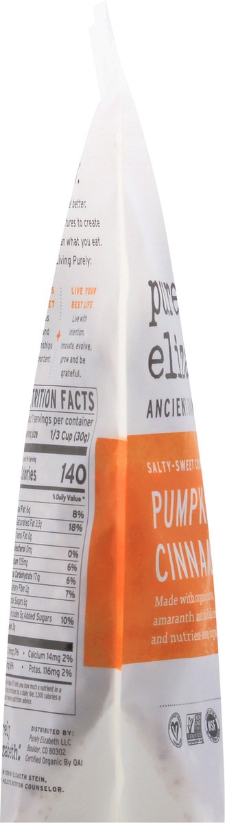 slide 5 of 11, Purely Elizabeth Pumpkin Cinnamon Ancient Grain Granola 12 oz, 12 oz