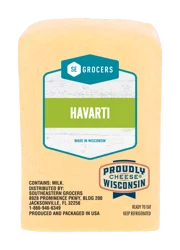 SE Grocers Havarti Cheese, Per lb