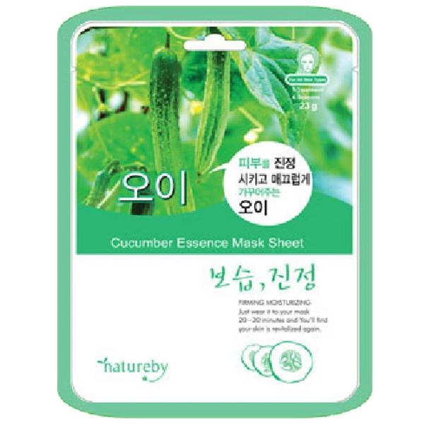 slide 1 of 1, Natureby Cucumber Mask Sheet, 1 ct