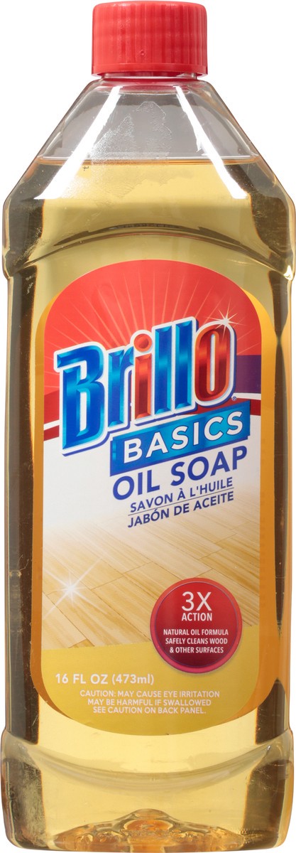 slide 7 of 9, Brillo Basics Oil Soap, 16 oz