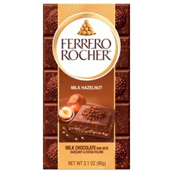 Ferrero Rocher Milk Hazelnut Chocolate Bar