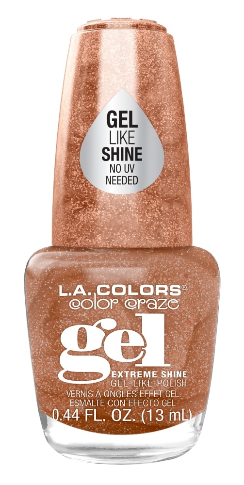 slide 1 of 1, LA Colors L.A. Colors Color Craze Birthday Suit Gel Nail Polish, 0.44 fl oz