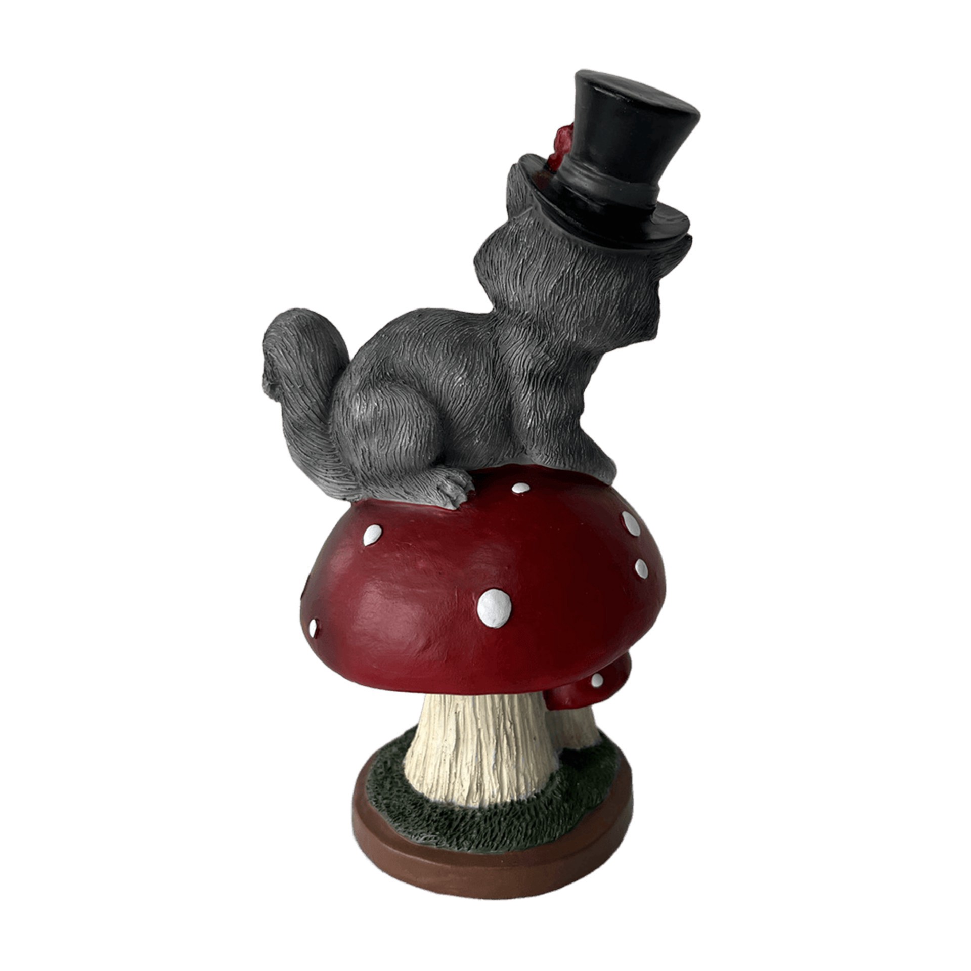 slide 2 of 3, 8.5" Cat On Mushroom Tabletop Decor By Ashland, 4.7 in x 3.9 in x 8.5 in