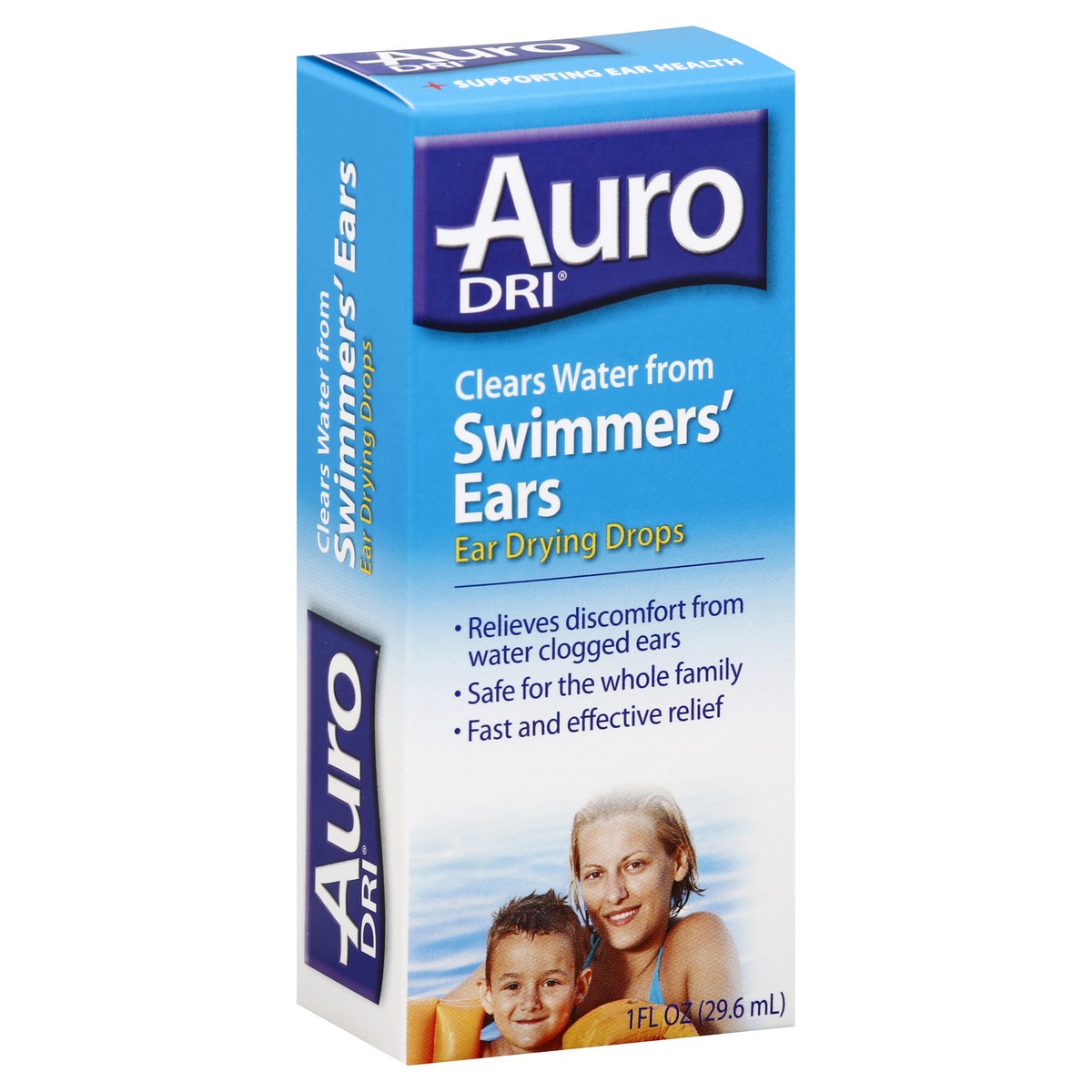 slide 3 of 7, Auro Dri Swimmers Ears Ear Drying Drops, 1 oz