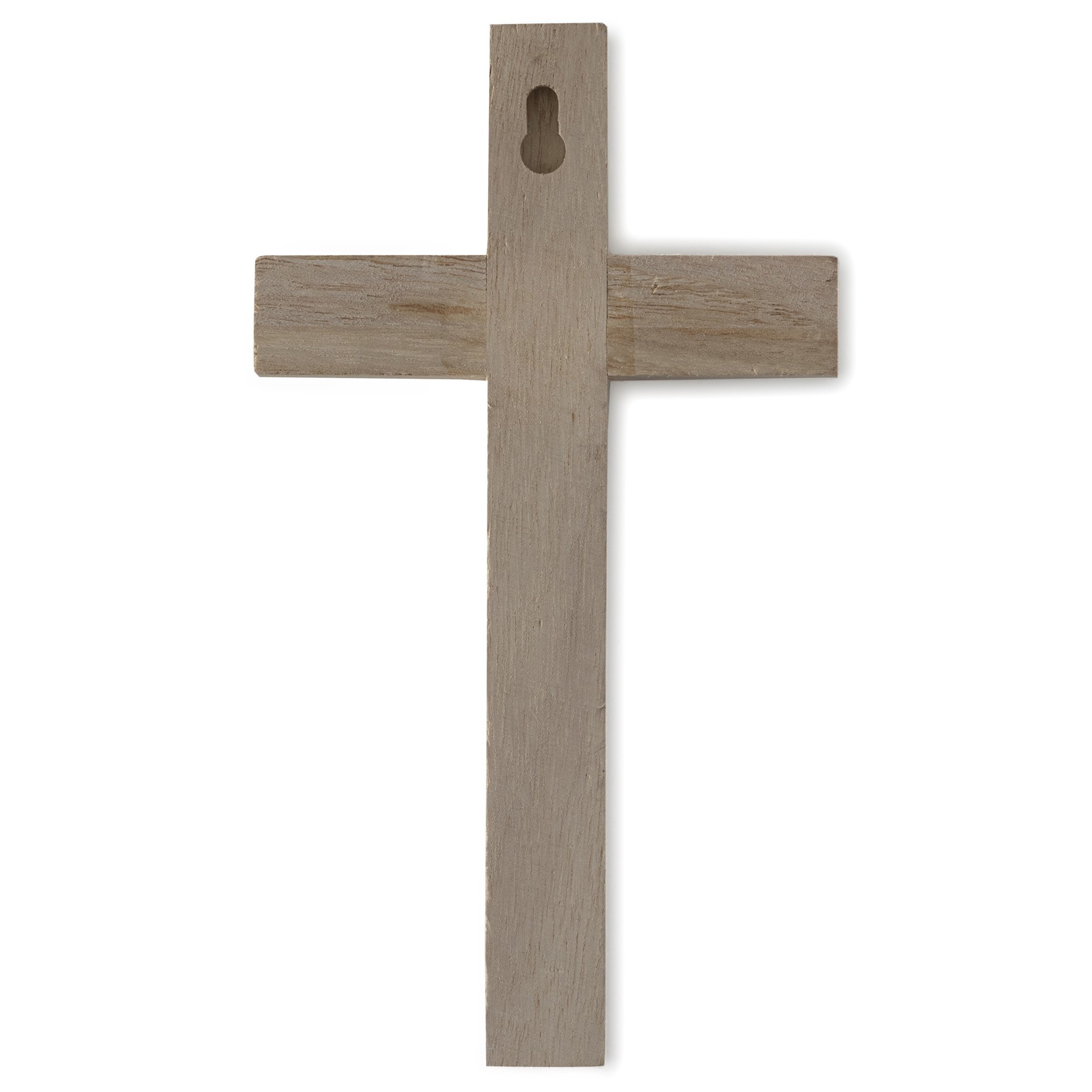 slide 2 of 3, 8" Wood Cross By Make Market, 8 in