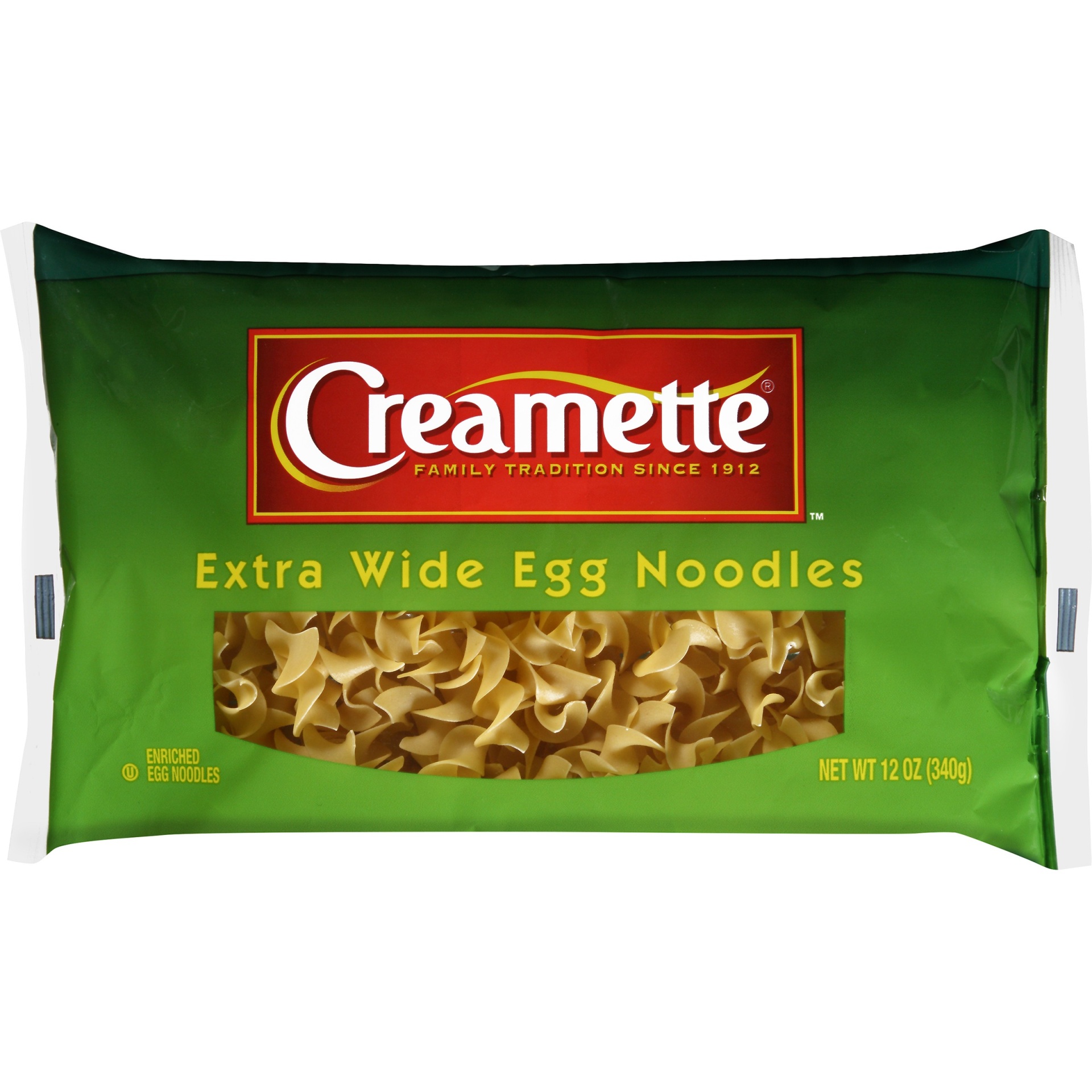 slide 1 of 6, Creamette Extra Wide Egg Noodles, 12 oz