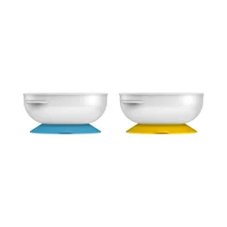 Dr. Brown's No-Slip Suction Bowls, 2-Pack