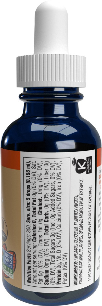 slide 5 of 6, SweetLeaf Organic Monk Fruit Crème Brulee Flavored Liquid Sweetener, 2oz bottle, 2 fl oz