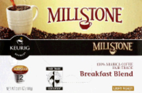 slide 1 of 1, Millstone Coffee, Premium Ground, Light Roast, Breakfast Blend, K-Cup Packs, 12 ct