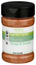 Organic Tangy & Smoky Salmon Rub