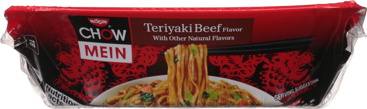 slide 8 of 9, Nissin Chow Mein Restaurant Style Teriyaki Beef Flavor Chow Mein Noodles 4 oz, 4 oz