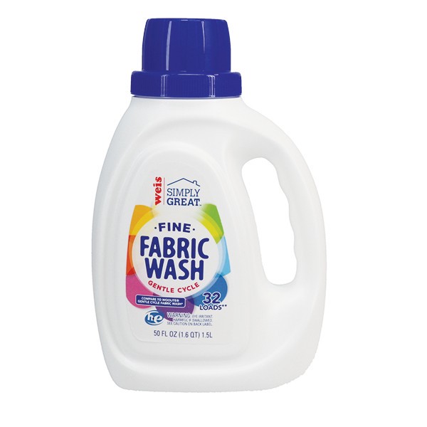 slide 1 of 6, Weis Quality Fine Fabric Wash, 50 fl oz