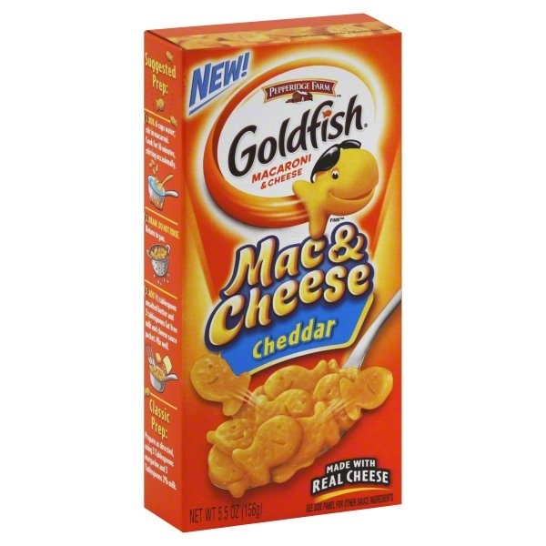 slide 1 of 4, Goldfish Original Mac & Cheese, 5.5 oz