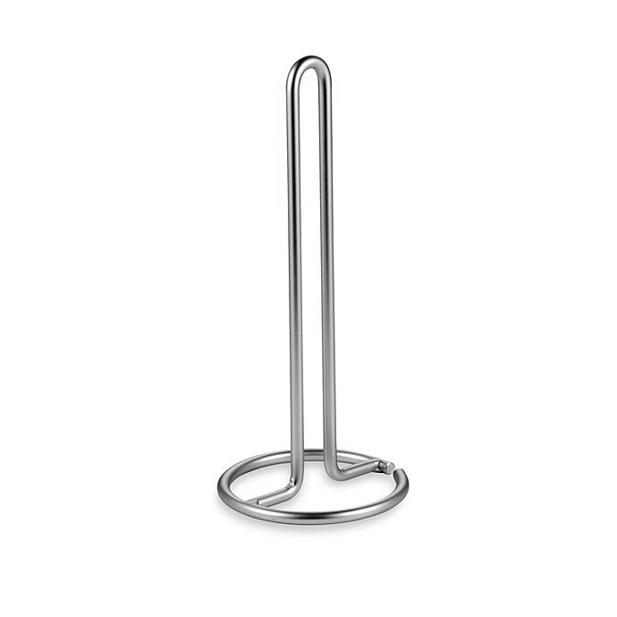 slide 1 of 1, Spectrum Euro Paper Towel Holder - Satin Nickel, 1 ct