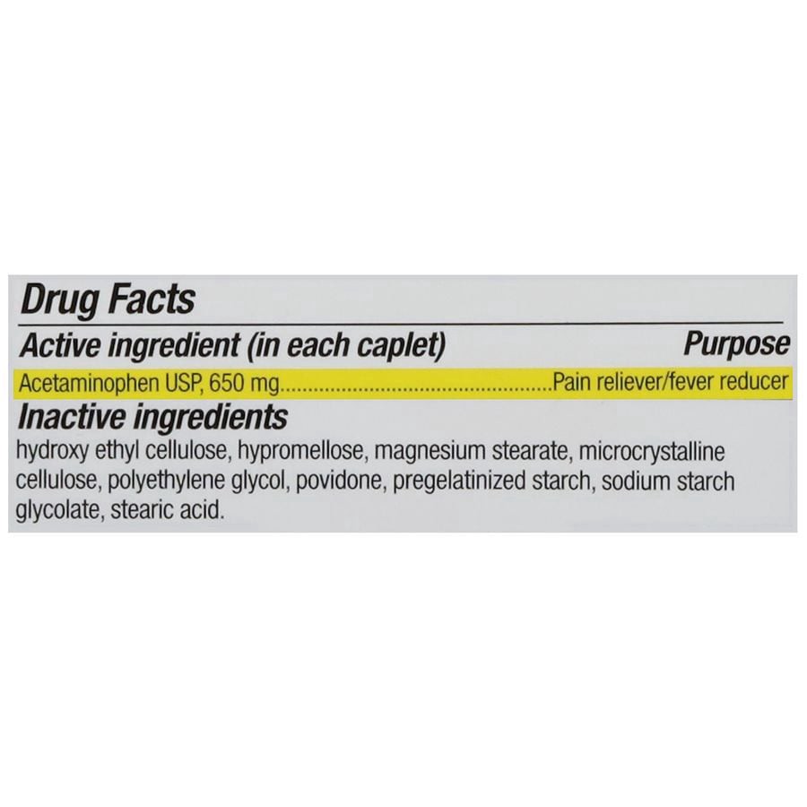 slide 4 of 5, Walgreens Arthritis Pain Reliever Acetaminophen 650 mg Caplet, 225 ct