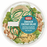 slide 1 of 1, Giant Eagle Chicken Caesar Salad Bowl, 6.25 oz