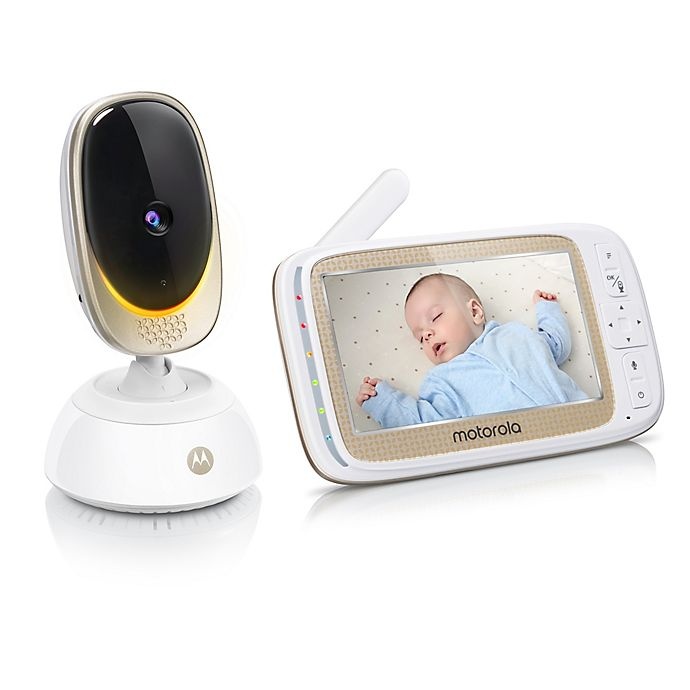 slide 3 of 8, Motorola Comfort85Connect Video Baby Monitor, 5 in