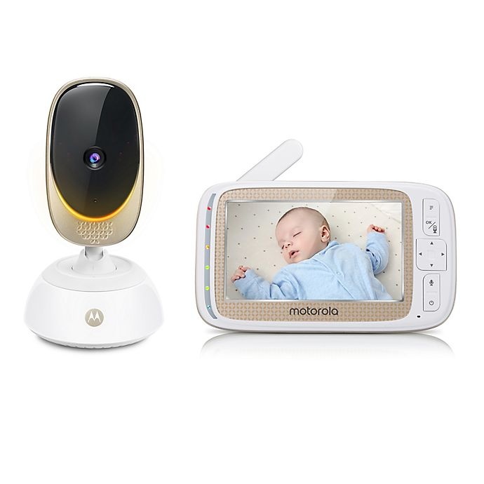 slide 1 of 8, Motorola Comfort85Connect Video Baby Monitor, 5 in