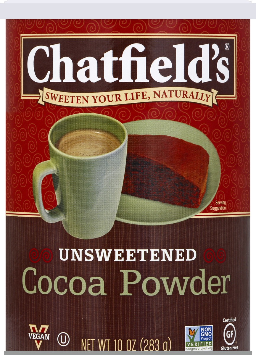 slide 2 of 2, Chatfield's All Natural Cocoa Powder Unsweetened, 10 oz