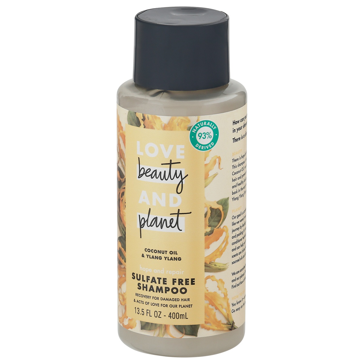 slide 3 of 10, Love Beauty and Planet Hope and Repair Coconut Oil & Ylang Ylang Shampoo, 13.5 fl oz