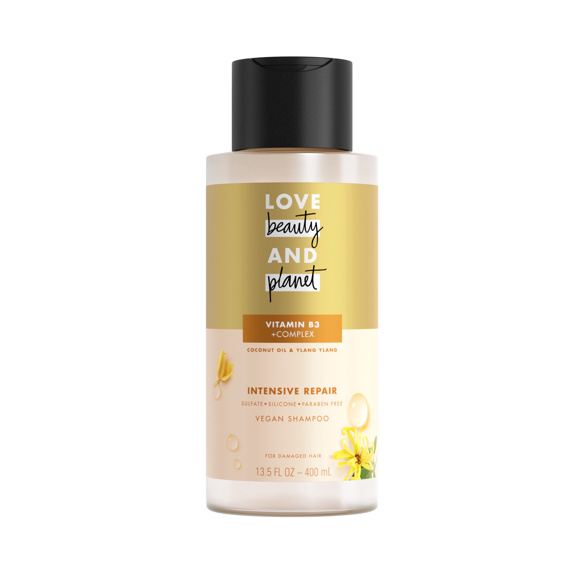 slide 1 of 15, Love Beauty and Planet Shampoo with Vitamin B3 Coconut Oil & Ylang Ylang, 13.5 oz, 13.5 oz