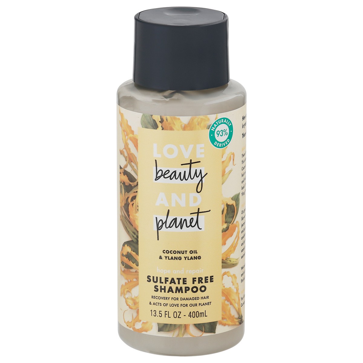 slide 1 of 10, Love Beauty and Planet Hope and Repair Coconut Oil & Ylang Ylang Shampoo, 13.5 fl oz