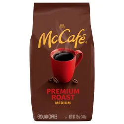 McCafé Premium Roast Ground Coffee, Medium Roast, 12 oz Bag