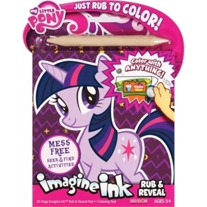 Bendon 16 Sheet My Little Pony Imagine Ink Coloring Book & Marker