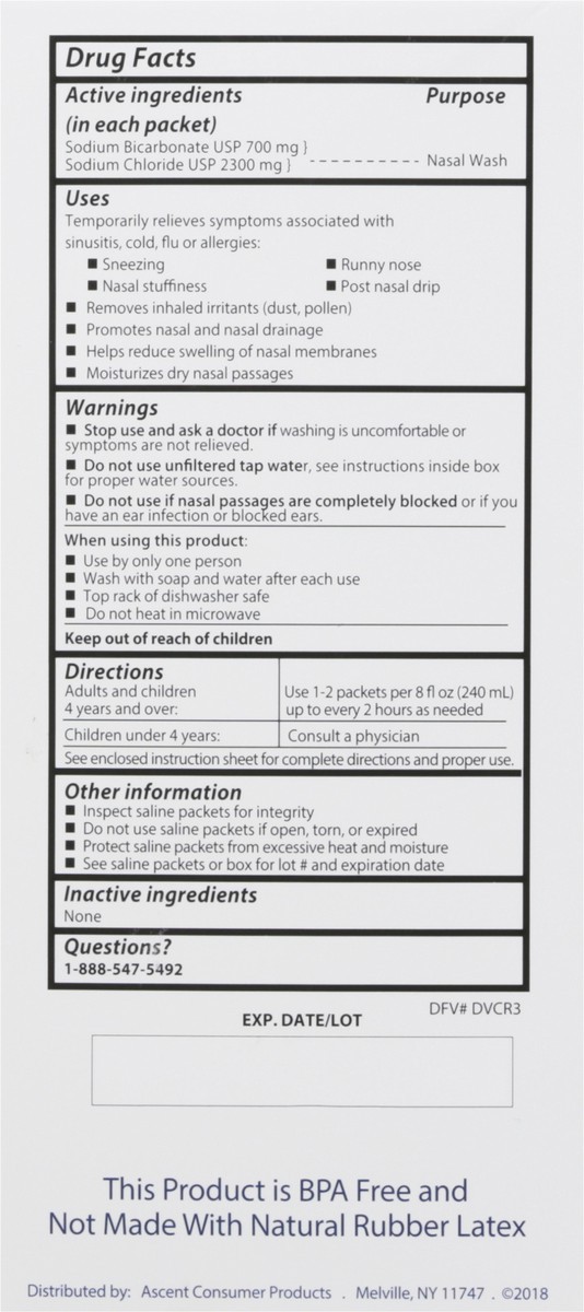 slide 7 of 9, Sinucleanse Soft Tip Squeeze Bottle Nasal Wash System 1 ea Box, 1 ct