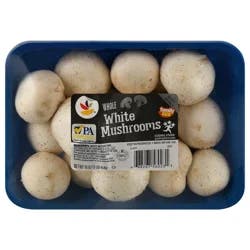 Whole White Mushrooms