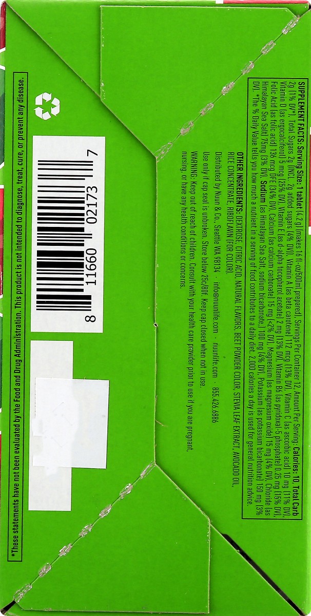 slide 7 of 11, Nuun Hydration Strawberry Melon Vitamins 8 ea, 8 ct