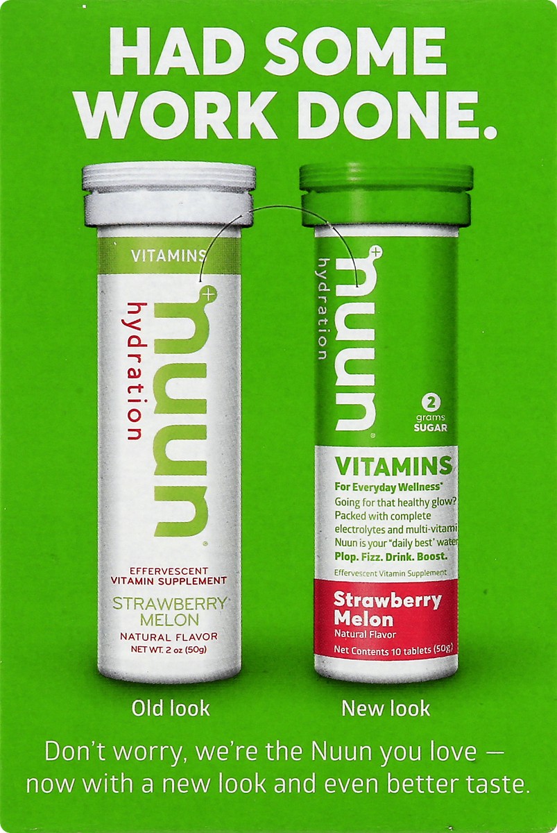 slide 9 of 11, Nuun Hydration Strawberry Melon Vitamins 8 ea, 8 ct