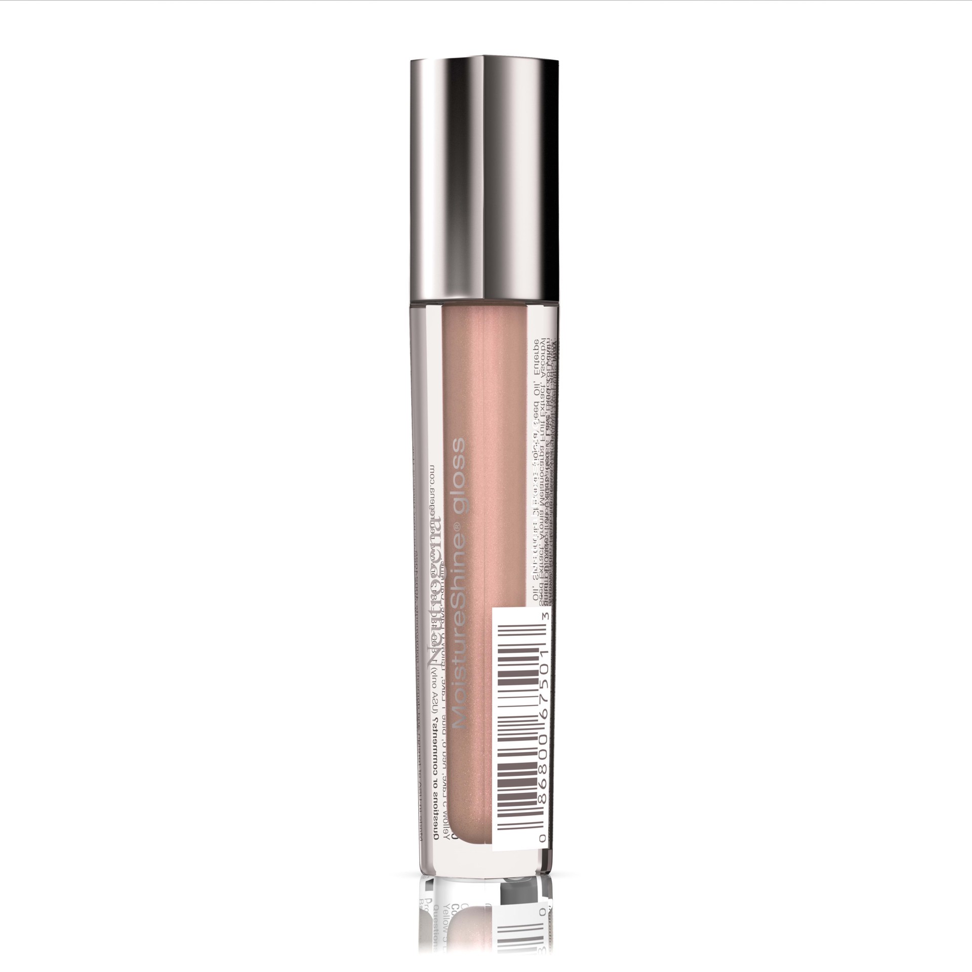 slide 3 of 5, Neutrogena MoistureShine Lip-Moisturizing Gloss, Berry-Scented and Sheer-Colored Conditioning Lip Gloss, Lightweight, Non-Sticky and Non-Tacky, Antioxidants, Natural Boost 200,.12 oz, 0.12 oz