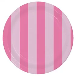 Holiday Home Valentine Stripe Plate
