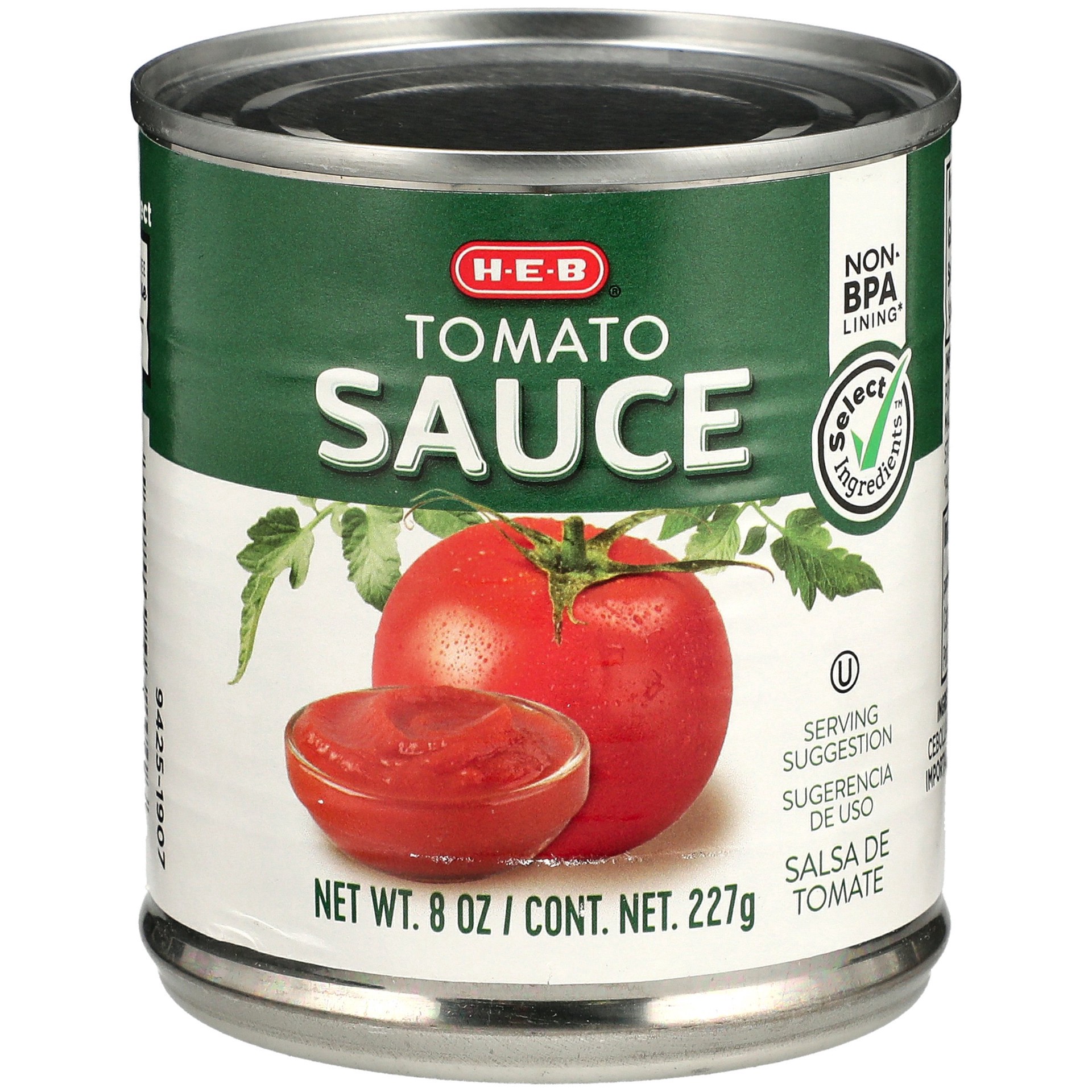 slide 1 of 1, H-E-B Tomato Sauce, 8 oz