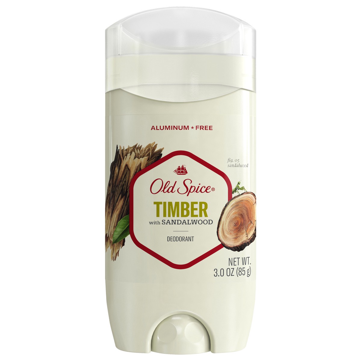 slide 1 of 3, Old Spice Men's Deodorant Aluminum-Free Timber with Sandalwood, 3oz, 3 oz