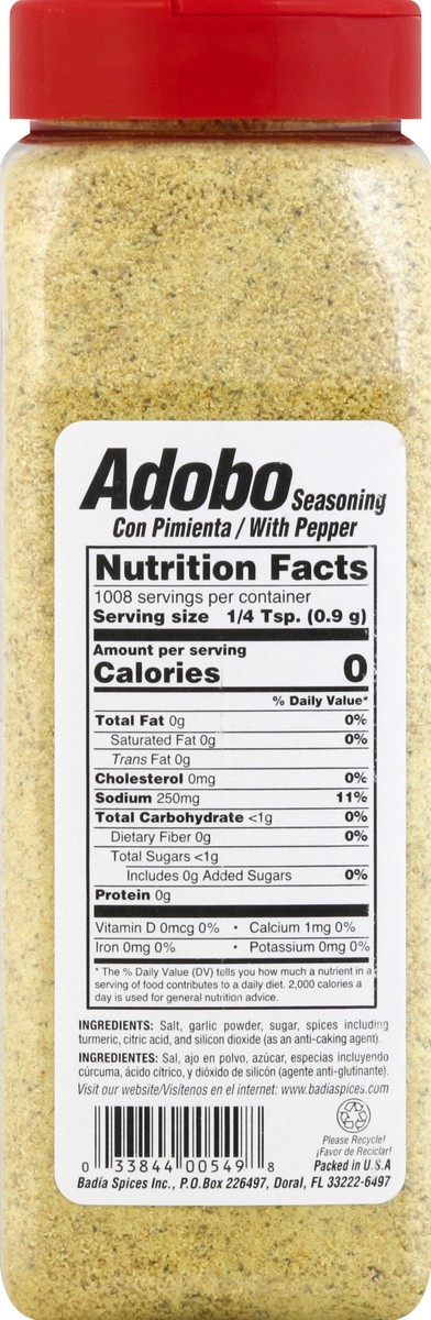 slide 6 of 6, Badia Adobo Seasoning, 32 oz