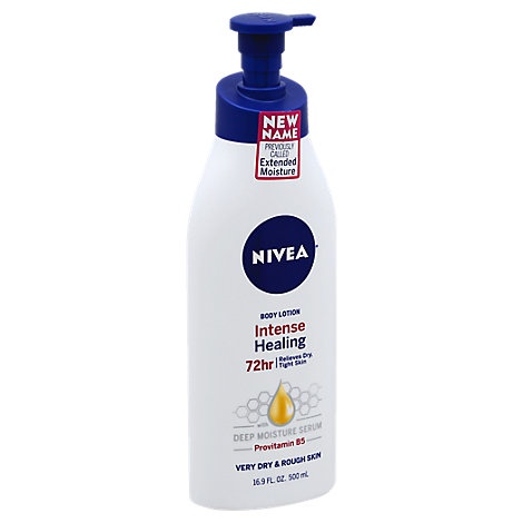 slide 1 of 1, Nivea Extended Moisture Lotion, 16.9 fl oz