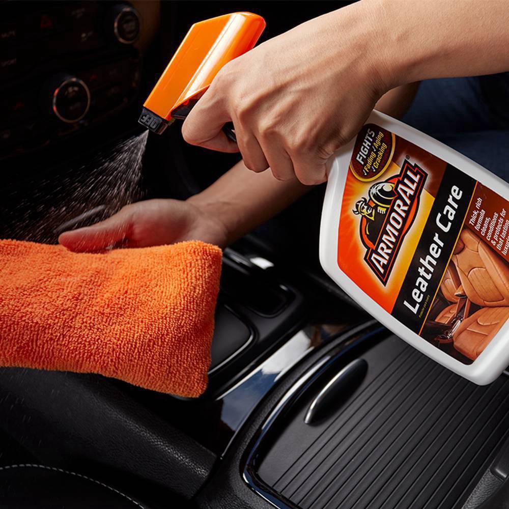 slide 5 of 6, Armor All Leather Care Automotive Protector, 16 oz